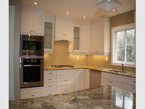 Kitchen Cabinet-Solid Wood-White(Shaker)