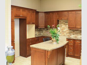 Kitchen Cabinet-Solid Wood-Espresso(Shaker)