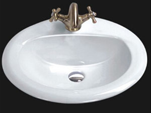 CSD-2017 Drop-in Ceramic Sink