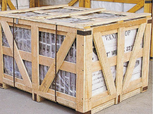 Plywood crates