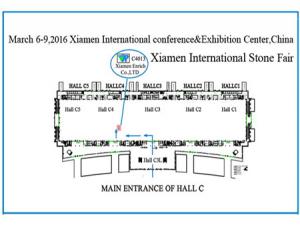 XIAMEN STONE Fair 2016, Stand no. C4013